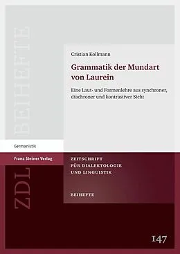 E-Book (pdf) Grammatik der Mundart von Laurein von Cristian Kollmann