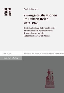 E-Book (pdf) Zwangssterilisationen im Dritten Reich 1933-1945 von Frederic Ruckert