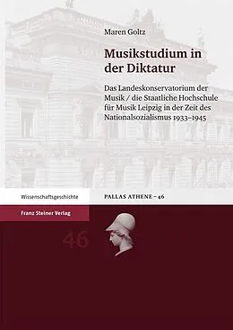 E-Book (pdf) Musikstudium in der Diktatur von Maren Goltz
