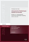 E-Book (pdf) Alemannische Dialektologie: Dialekte im Kontakt von 