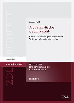 E-Book (pdf) Probabilistische Geolinguistik von Simon Pickl