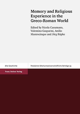 E-Book (pdf) Memory and Religious Experience in the Greco-Roman World von 