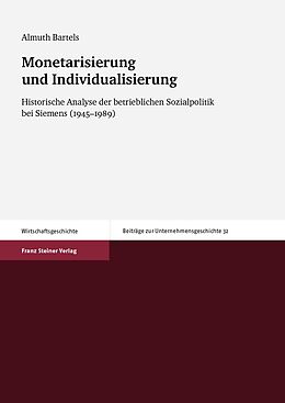 E-Book (pdf) Monetarisierung und Individualisierung von Almuth Bartels