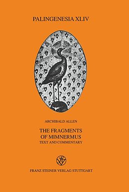 E-Book (pdf) The Fragments of Mimnermus von Archibald Allen