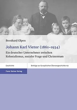 E-Book (pdf) Johann Karl Vietor (18611934) von Bernhard Olpen