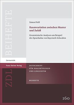 E-Book (pdf) Raumvariation zwischen Muster und Zufall von Simon Pröll