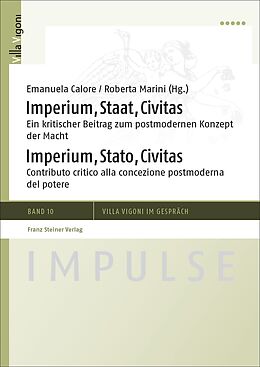E-Book (pdf) Imperium, Staat, Civitas / Imperium, Stato, Civitas von 