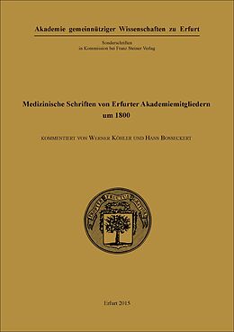 Kartonierter Einband Medizinische Schriften von Erfurter Akademiemitgliedern um 1800 von 