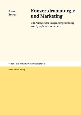 E-Book (pdf) Konzertdramaturgie und Marketing von Jonas Becker