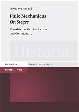 E-Book (pdf) Philo Mechanicus: 'On Sieges' von 