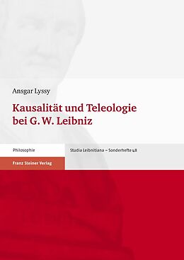 E-Book (pdf) Kausalität und Teleologie bei G. W. Leibniz von Ansgar Lyssy