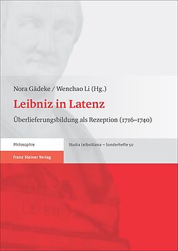 Kartonierter Einband Leibniz in Latenz von 