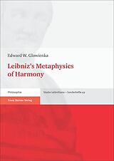 eBook (pdf) Leibniz's Metaphysics of Harmony de Edward W. Glowienka