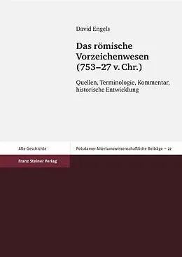 E-Book (pdf) Das römische Vorzeichenwesen (753-27 v. Chr.) von David Engels