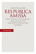 E-Book (pdf) Res publica amissa von Christian Meier