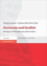 eBook (pdf) Harmonie und Realität de Thomas Leinkauf, Stephan Meier-Oeser