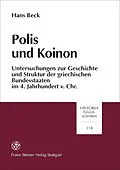 E-Book (pdf) Polis und Koinon von Hans Beck