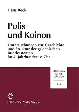 E-Book (pdf) Polis und Koinon von Hans Beck