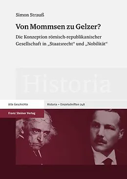 E-Book (pdf) Von Mommsen zu Gelzer? von Simon Strauß