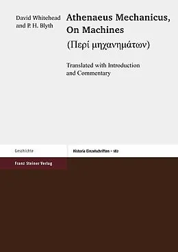 E-Book (pdf) Athenaeus Mechanicus: On Machines (Peri mechanematon) von 