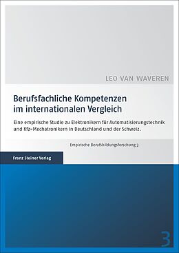 Kartonierter Einband Berufsfachliche Kompetenzen im internationalen Vergleich von Leo van Waveren