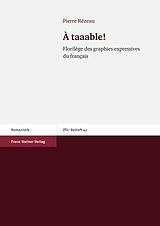 eBook (pdf) À taaable! de Pierre Rézeau