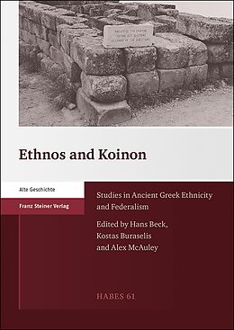 Couverture cartonnée Ethnos and Koinon de 