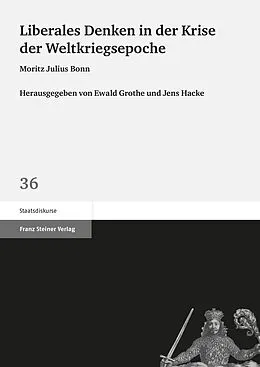 E-Book (pdf) Liberales Denken in der Krise der Weltkriegsepoche von 