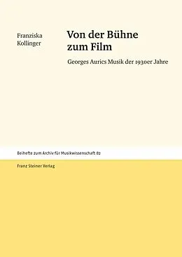 E-Book (pdf) Von der Bühne zum Film von Franziska Kollinger