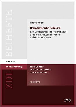 Kartonierter Einband Regionalsprache in Hessen von Lars Vorberger