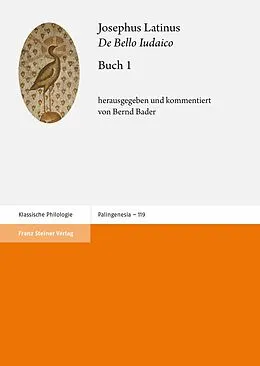 E-Book (pdf) Josephus Latinus: "De Bello Iudaico". Buch 1 von 