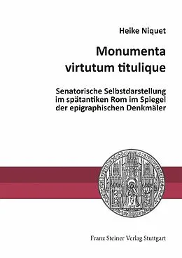 E-Book (pdf) Monumenta virtutum titulique von Heike Niquet