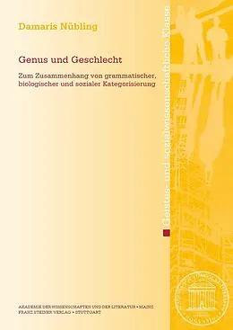 E-Book (pdf) Genus und Geschlecht von Damaris Nübling