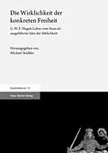 E-Book (pdf) Die Wirklichkeit der konkreten Freiheit von 