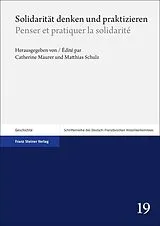 E-Book (pdf) Solidarität denken und praktizieren / Penser et pratiquer la solidarité von 