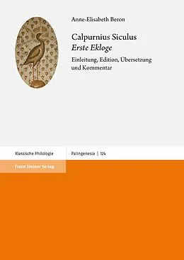 E-Book (pdf) Calpurnius Siculus: "Erste Ekloge" von Anne-Elisabeth Beron