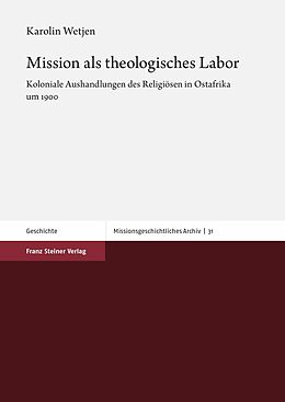 E-Book (pdf) Mission als theologisches Labor von Karolin Wetjen
