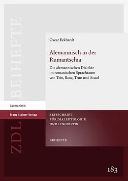 E-Book (pdf) Alemannisch in der Rumantschia von Oscar Eckhardt