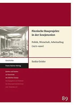 E-Book (pdf) Finnische Bauprojekte in der Sowjetunion von Saskia Geisler