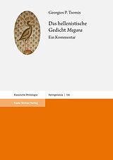E-Book (pdf) Das hellenistische Gedicht &quot;Megara&quot; von Georgios P. Tsomis