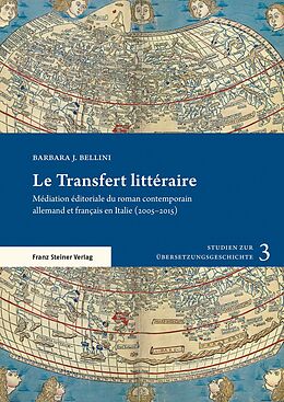Couverture cartonnée Le Transfert littéraire de Barbara J. Bellini