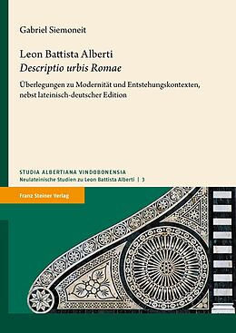 E-Book (pdf) Leon Battista Alberti: &quot;Descriptio urbis Romae&quot; von Gabriel Siemoneit