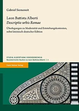 E-Book (pdf) Leon Battista Alberti: "Descriptio urbis Romae" von Gabriel Siemoneit