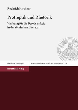 E-Book (pdf) Protreptik und Rhetorik von Roderich Kirchner