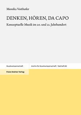 E-Book (pdf) DENKEN, HÖREN, DA CAPO von Monika Voithofer