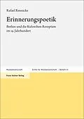 E-Book (pdf) Erinnerungspoetik von Rafael Rennicke