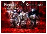 Kalender (Kal) Perchten und Krampusse im Voralpenland (Wandkalender 2026 DIN A4 quer), CALVENDO Monatskalender von Manfred Fiedler