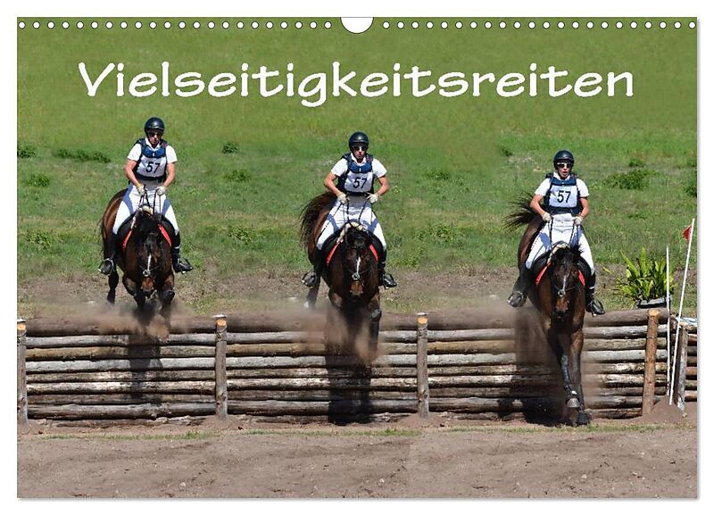 Vielseitigkeitsreiten (Wandkalender 2026 DIN A3 quer), CALVENDO Monatskalender