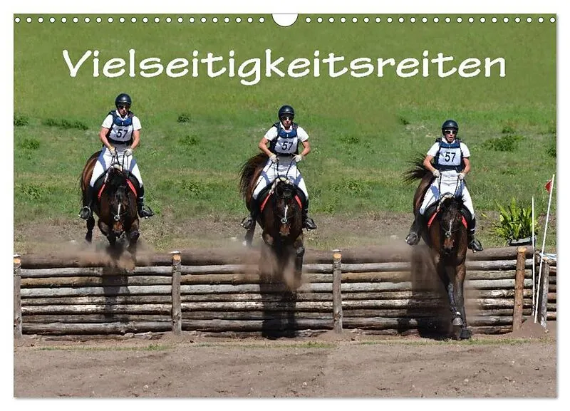 Vielseitigkeitsreiten (Wandkalender 2026 DIN A3 quer), CALVENDO Monatskalender