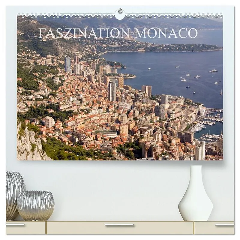 Faszination Monaco (hochwertiger Premium Wandkalender 2026 DIN A2 quer), Kunstdruck in Hochglanz